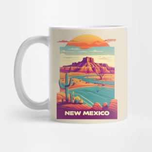 New Mexico Vintage Design Mug